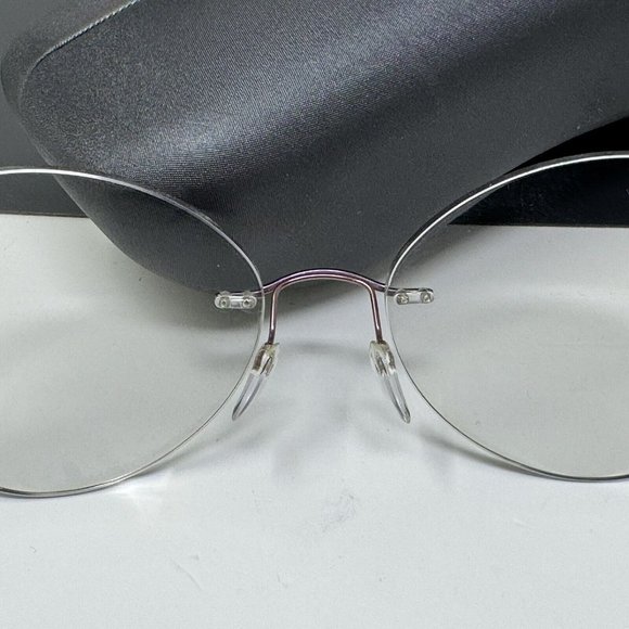 Silhouette Eyeglasses 5515 70 3540 Titan Purple Rimless Frame Austria 48[]19 140 - Picture 11 of 15